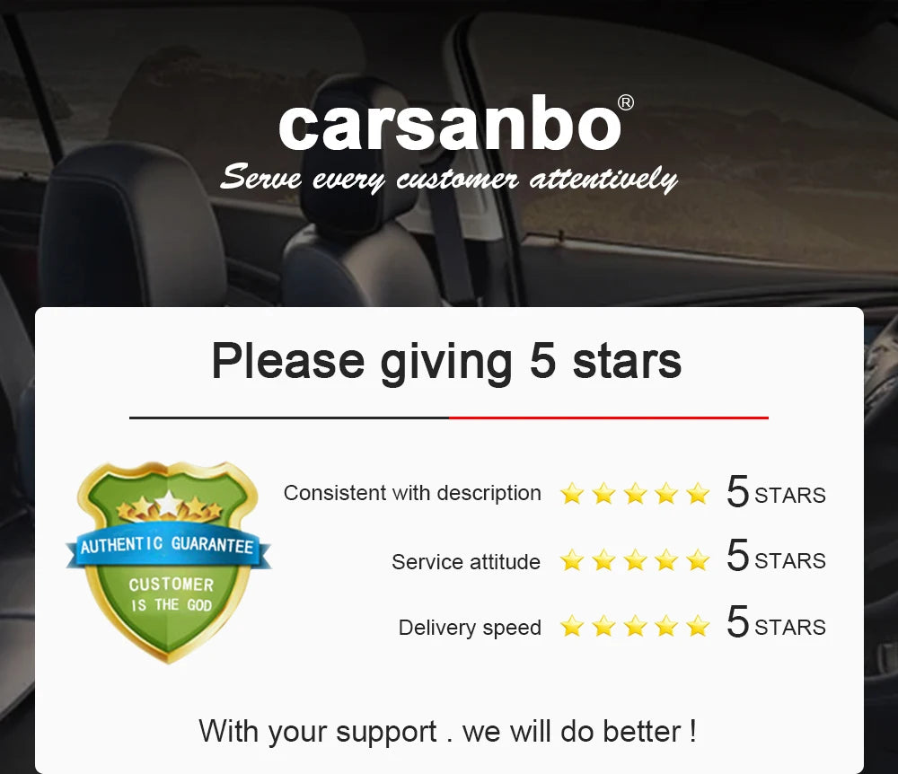 Carsanbo Car Universal Reversing Camera 720P Rear View Camera 170 AHD Night Vision Car Front Rear sIDEView Camera