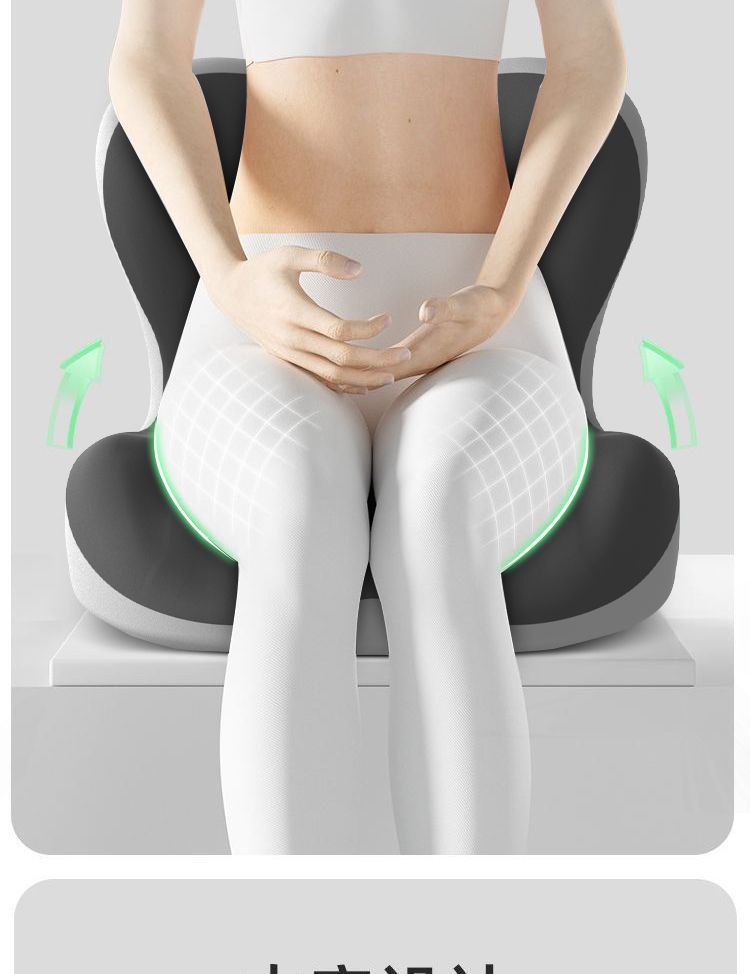 Integrated Seat and Back Cushion for Office, Memory Foam Chair Cushion for Long Sitting Without Fatigue, Car Seat Cushion for Waist Protection and Hip Shaping