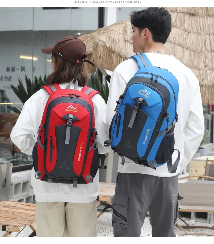 Men's and Women's Travel Backpacks, New Lightweight Outdoor Hiking Bags, Large-Capacity Travel Bags, Camping Storage Backpacks