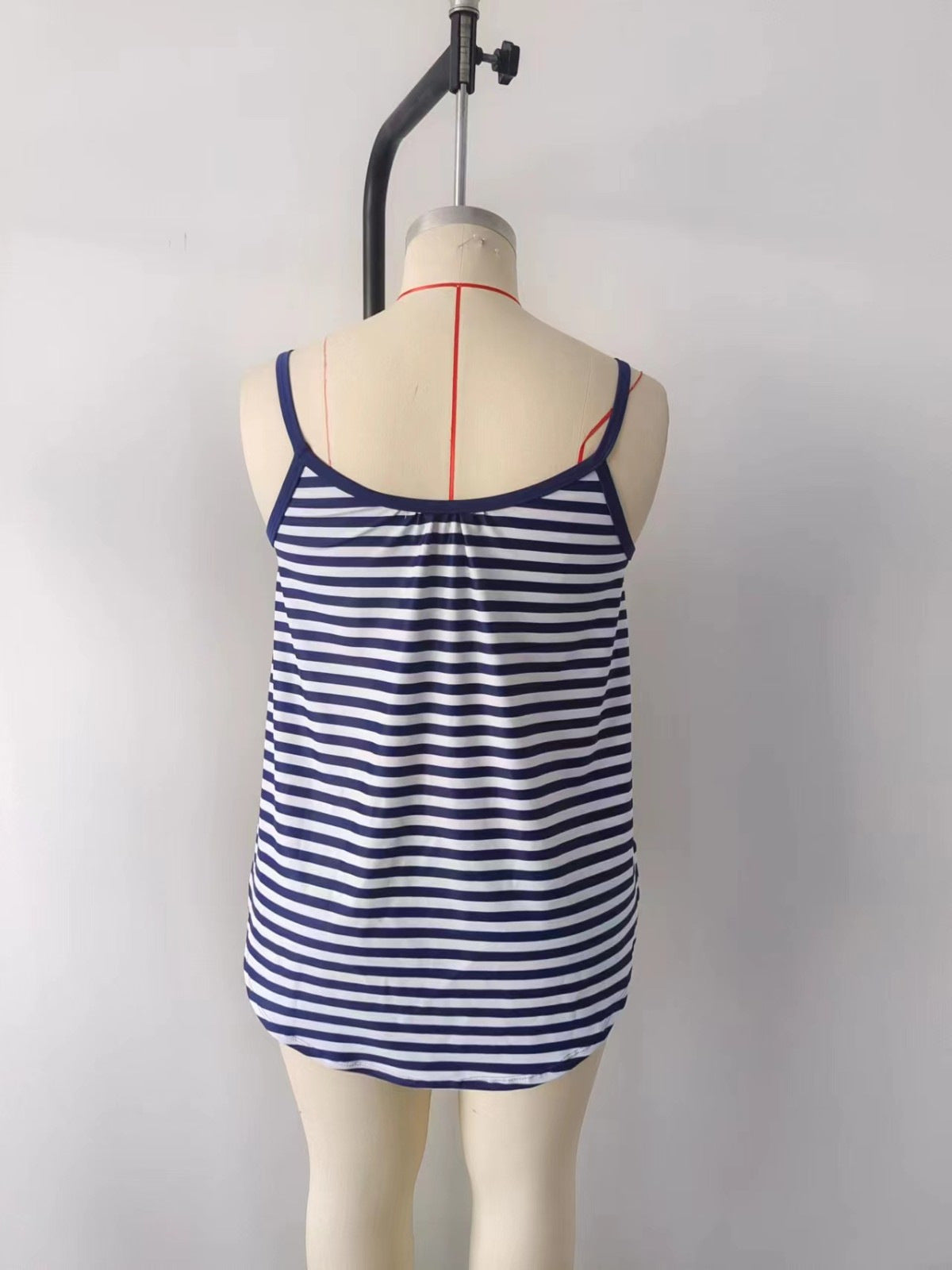 European Conservative Split Swimsuit for Women Foreign Trade Cross-Border Tankini Loose Large Size Swimsuit Beach Split Swimsuit