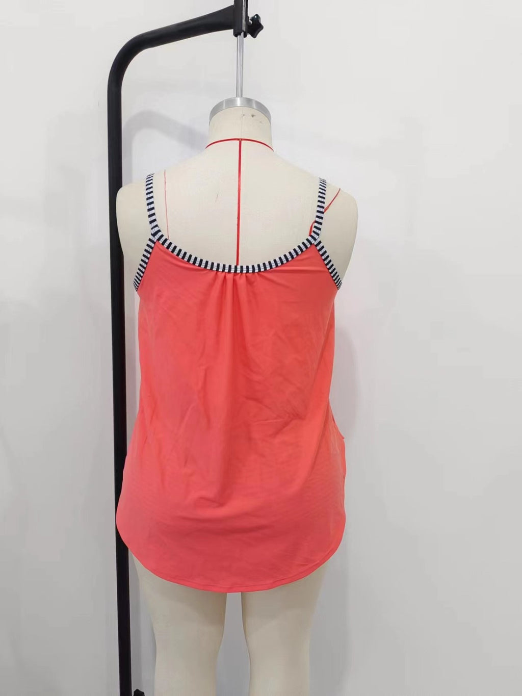 European Conservative Split Swimsuit for Women Foreign Trade Cross-Border Tankini Loose Large Size Swimsuit Beach Split Swimsuit