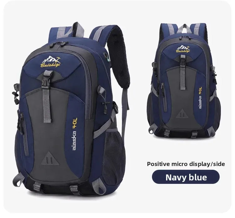 Men's and Women's Travel Backpacks, New Lightweight Outdoor Hiking Bags, Large-Capacity Travel Bags, Camping Storage Backpacks