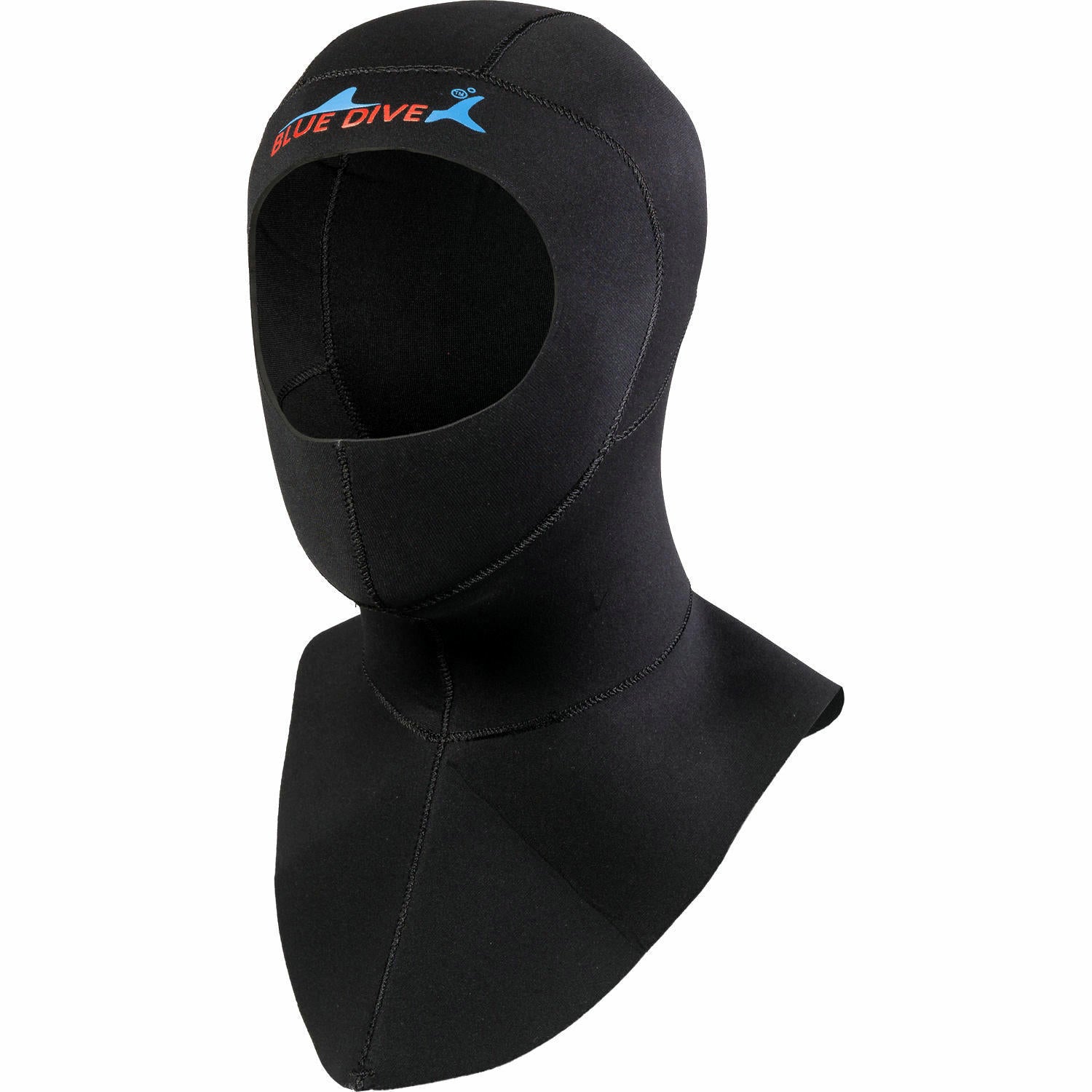 Diving Cap 3mm Thickened Warm Underwater Cold-proof Swimming Scuba Men's Winter Swimming Women's Super Elastic Thickened Snorkeling Head with Shoulder