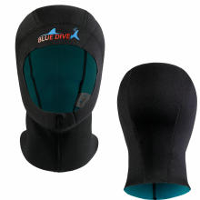 Diving Cap 3mm Thickened Warm Underwater Cold-proof Swimming Scuba Men's Winter Swimming Women's Super Elastic Thickened Snorkeling Head with Shoulder