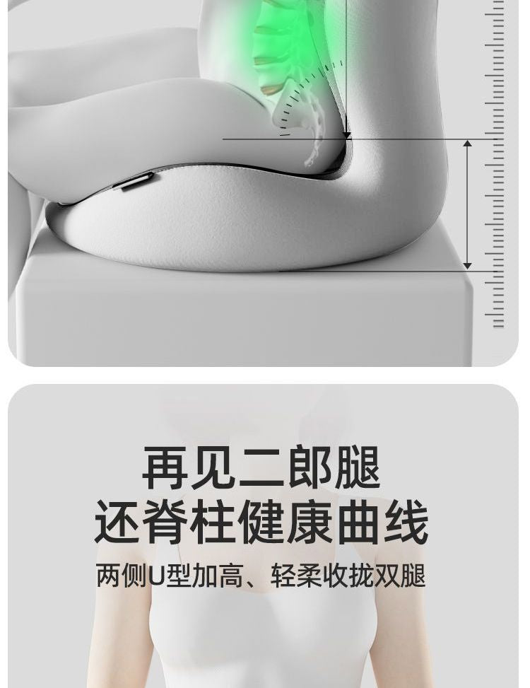 Integrated Seat and Back Cushion for Office, Memory Foam Chair Cushion for Long Sitting Without Fatigue, Car Seat Cushion for Waist Protection and Hip Shaping