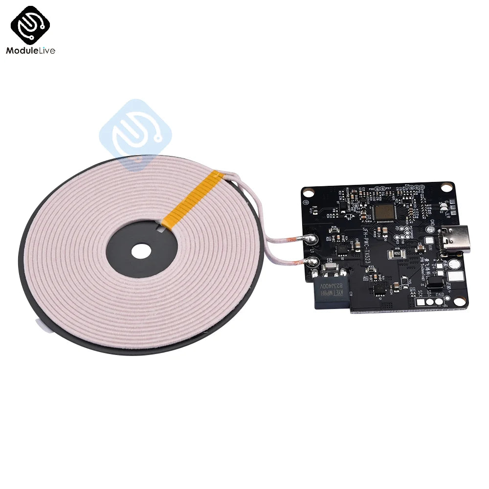 New Invisible Wireless Charger Module 13MM Long-Distance Wireless Charging Motherboard DIY Wireless Charger QI Coil