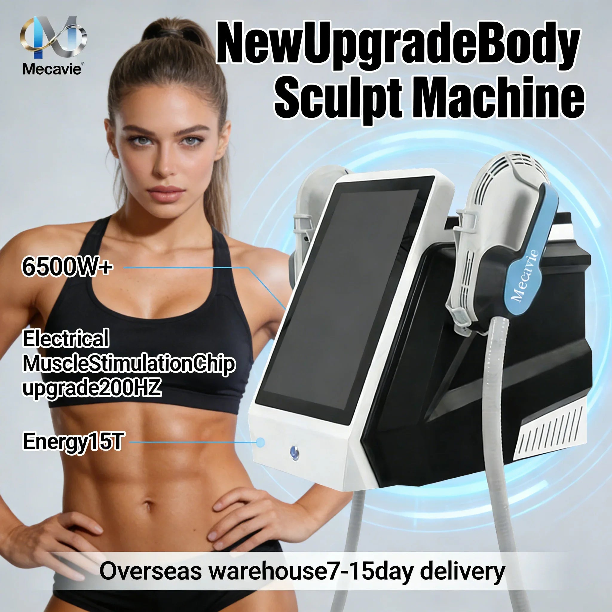 EMSnova NEO Professional 6500W HI-EMT EMS RF Nova Body Slimming Sculpting Machine Muscle Building Fat Burning EMS Equipment