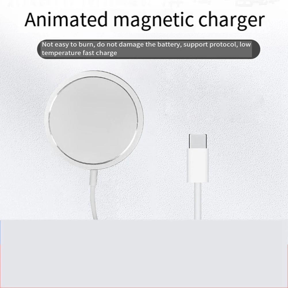 Wireless Charger 15W Magnetic Wireless Charger For Iphone 12 13 14Promax 15Pro XR Xsmax Type-C