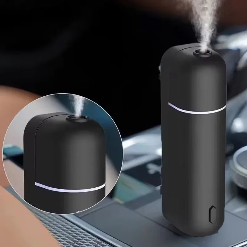 Car Aroma Diffuser Vent Clip Car Air Freshener  Rechargeable Scent Machine Fragrance Oil Waterless Essential Oil Diffuser