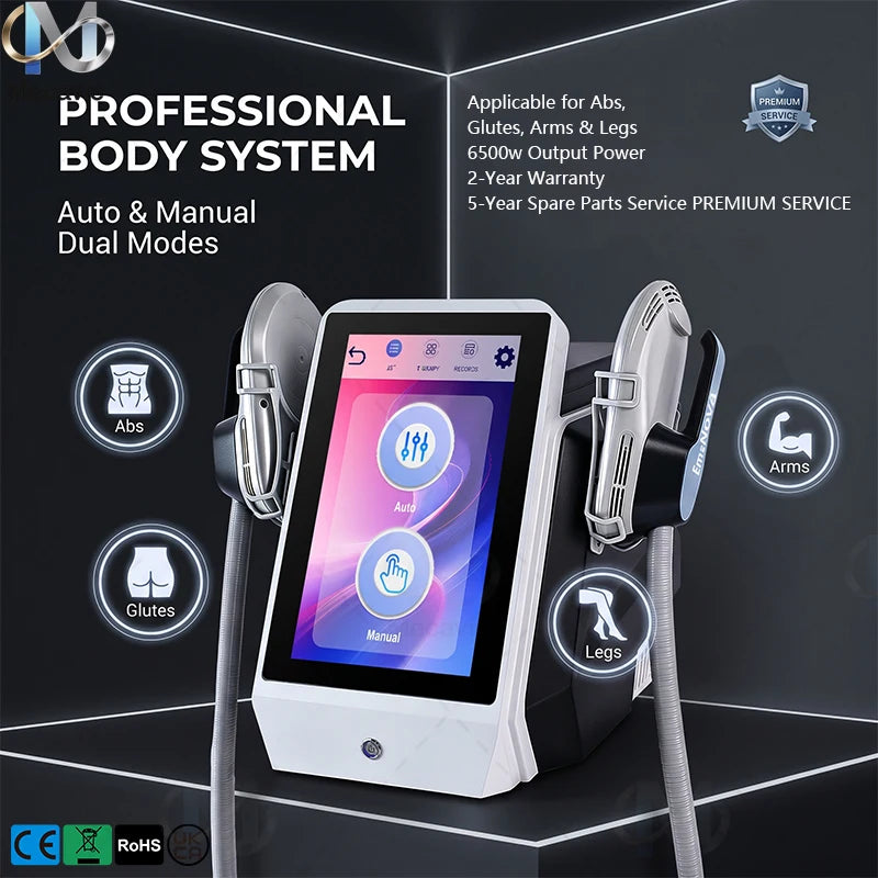 EMSnova NEO Professional 6500W HI-EMT EMS RF Nova Body Slimming Sculpting Machine Muscle Building Fat Burning EMS Equipment