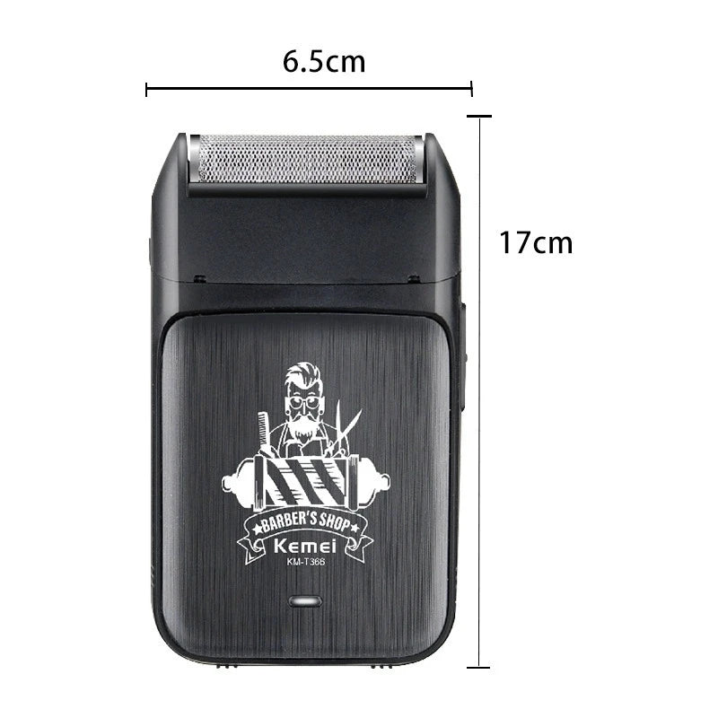 Kmei KM-T366 Shaver Professional Razor Electric Shaving Machine Portable Beard Trimmer Rechargeable Razor Mini Shaver for Men