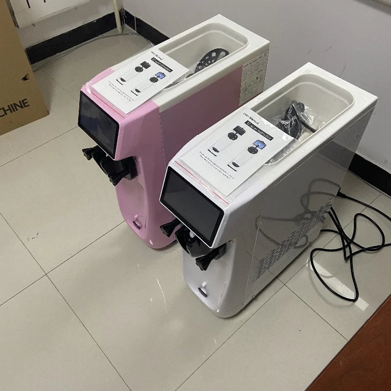 Patent High Tech Super Silence Ice Cream Maker Machine Mini Countertop Soft Ice Cream Machine