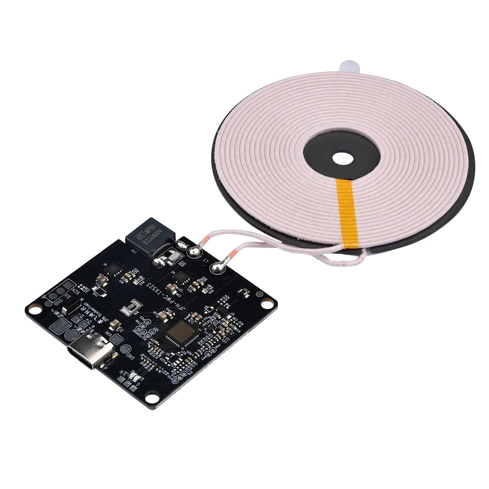 New Invisible Wireless Charger Module 13MM Long-Distance Wireless Charging Motherboard DIY Wireless Charger QI Coil