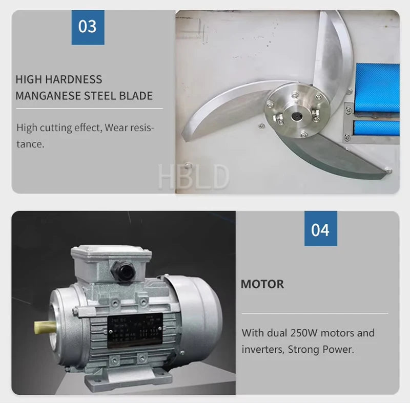 Commercial Restaurant Electric Vegetable Slicer Fully Automatic Onion Green Vegetable Leek Chopper Kitchen Home Appliance
