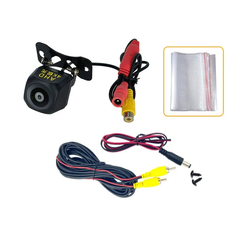 [TG813]AHD Car Rear View Camera 12V Night Vision Backup Parking Reverse Camera Waterproof HD Color Image Video Vehicle Camera