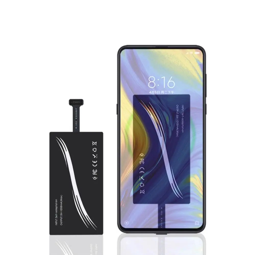Charging Receiver Phone Accessories Charger Adapter Wireless Charger Type C Charging Dock Wireless Charger Receiver
