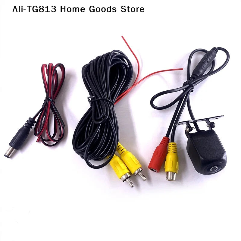[TG813]AHD Car Rear View Camera 12V Night Vision Backup Parking Reverse Camera Waterproof HD Color Image Video Vehicle Camera