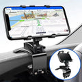 Car Dashboard Clip Mobile Phone Bracket Rearview Mirror Sun Visor Snap-on Navigation Phone Bracket Car Phone Holder Accessories