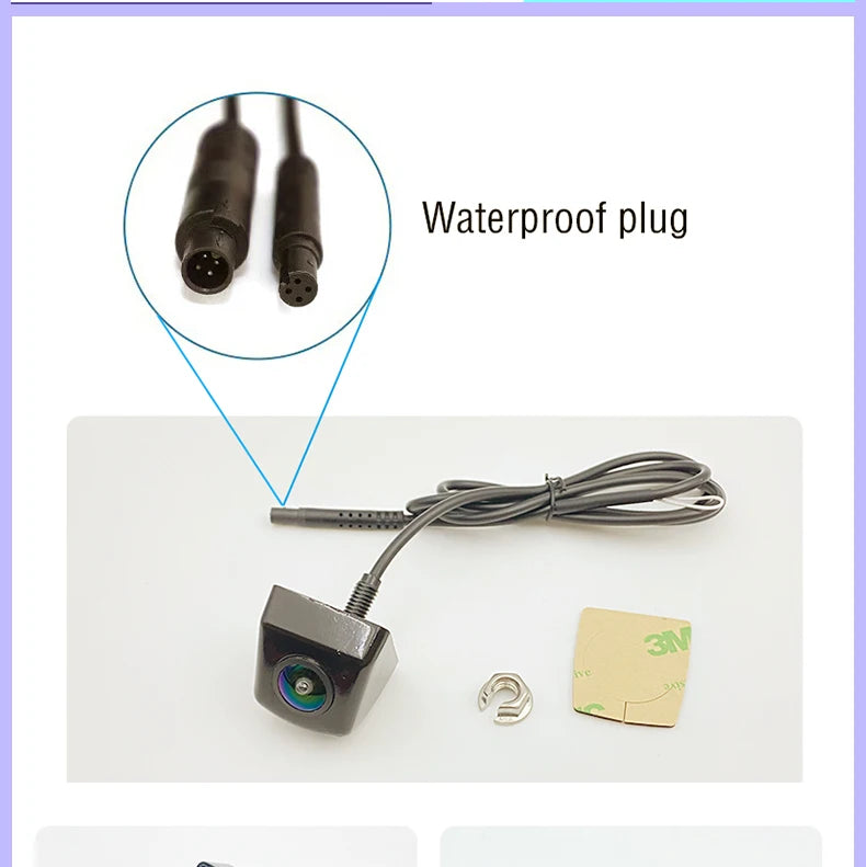 Rear View Reversing Camera for Ford Mustang 2010 to Date Android Screen OEM Style HD AHD1080P Camera Accessories