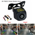 [TG813]AHD Car Rear View Camera 12V Night Vision Backup Parking Reverse Camera Waterproof HD Color Image Video Vehicle Camera