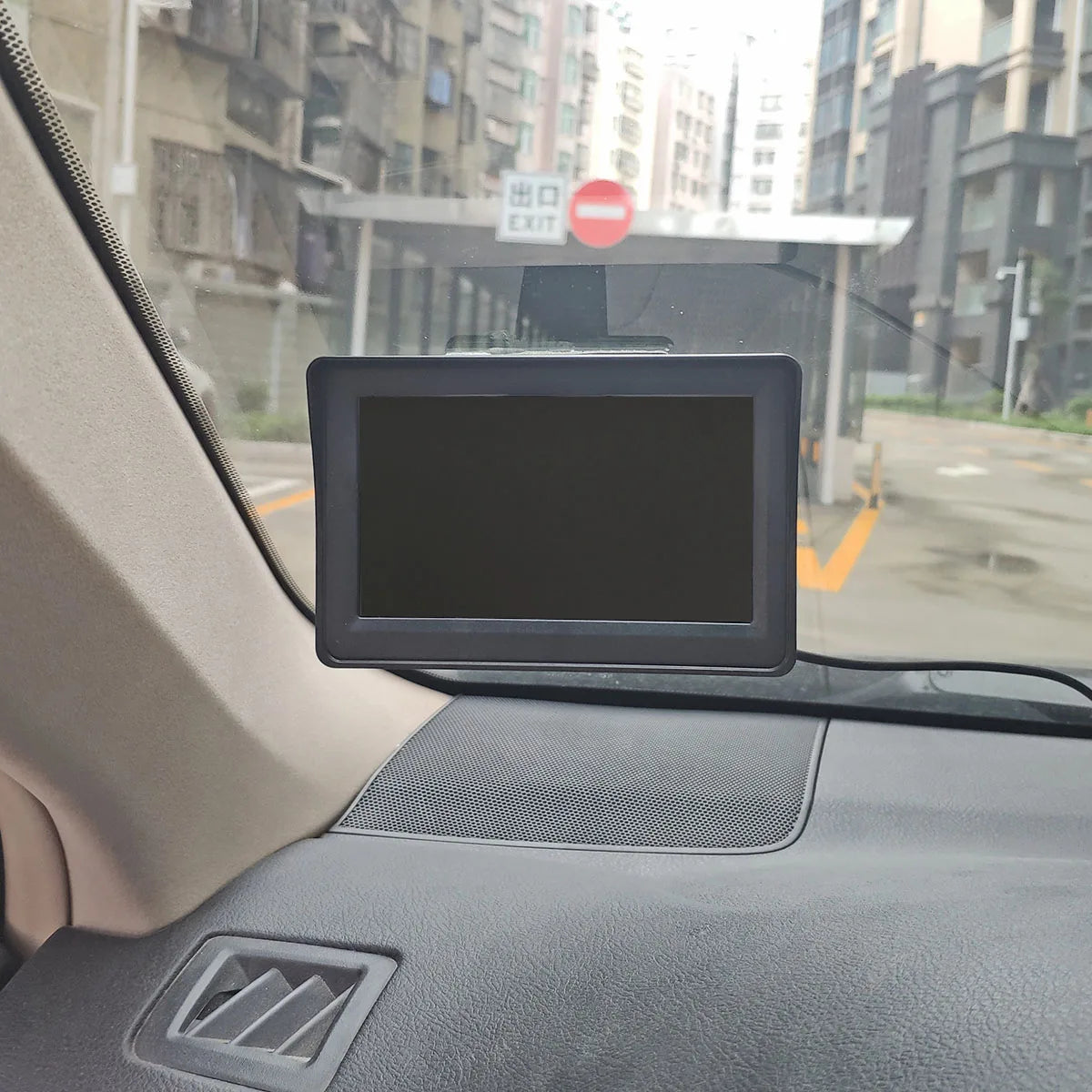 DIYKIT 4.3inch AHD 800*480 Rear View Car Monitor Backup Monitor for AHD Camera CVBS Car Camera