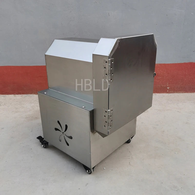 Commercial Restaurant Electric Vegetable Slicer Fully Automatic Onion Green Vegetable Leek Chopper Kitchen Home Appliance