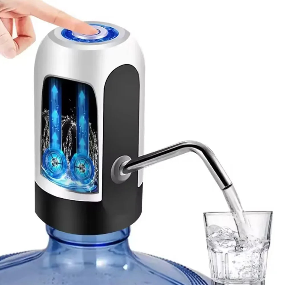 Drinking fountain Electric Portable Water Pump Dispenser USB Charging Automatic Drinking Bottle Switch Silent Touch 19 liters