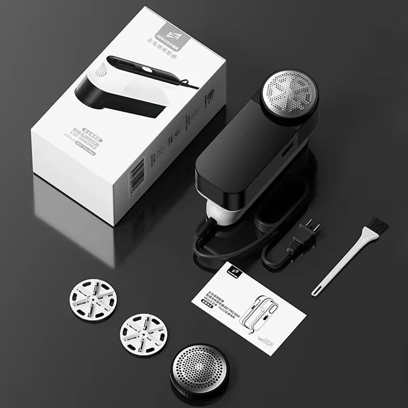 49W Commercial Hairball Trimmer Lint Remover Shaving Machine Electric Lint Removal Clothes Spool Machine for Dry Cleaners