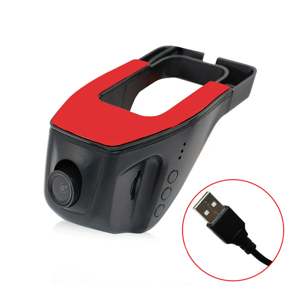 Car DVR Video Recorder 1080P HD Dash Cam USB Dashcam Camera For Autoradio Android GPS Player ADAS