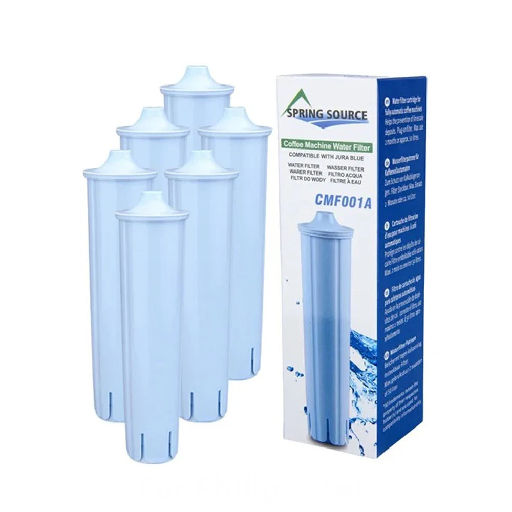 CMF001A Spring Source Coffee Machine Water Filter Replacement for Jura Clearyl Blue 71445 67879 ENA3 ENA5 J9 J95 F55 F7 F8 F85