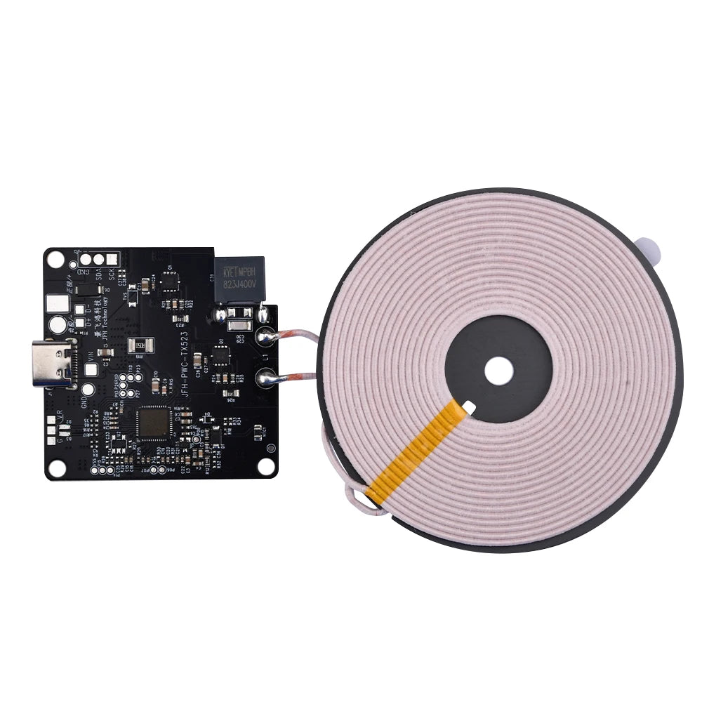 New Invisible Wireless Charger Module 13MM Long-Distance Wireless Charging Motherboard DIY Wireless Charger QI Coil
