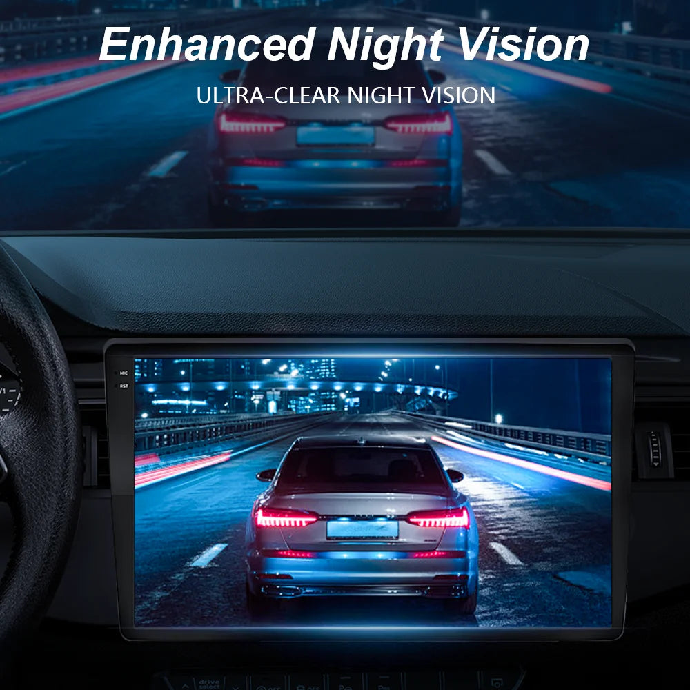 CyberNavi Car Rear View Camera 200° AHD 1920x1080P Fisheye Golden Lens Full HDR Night Vision Vehicle Rear Reversing Front Camera