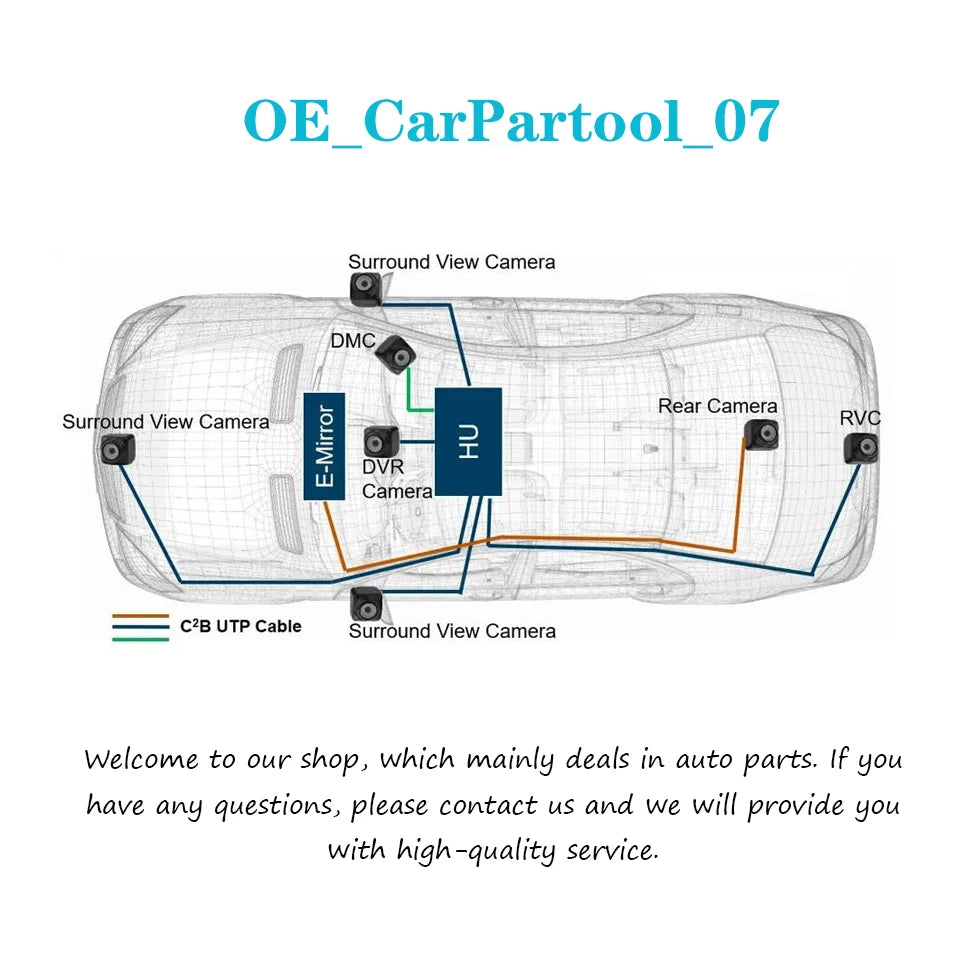 Car Rear View Backup Camera For 2011 2012 2013 2014 Ford Edge DT4T-19G490-AB DT4T19G490AB