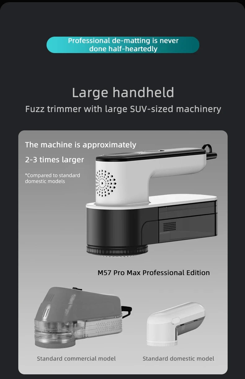 49W Commercial Hairball Trimmer Lint Remover Shaving Machine Electric Lint Removal Clothes Spool Machine for Dry Cleaners