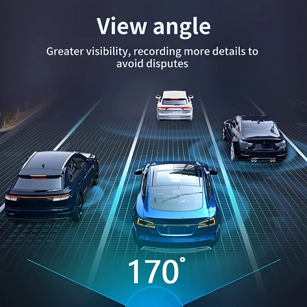 Dash Cam for cars 1080P Car DVR Video Recorder Dual car camera Front Inside View Camera Loop Recording WiFi Monitor Dashcam