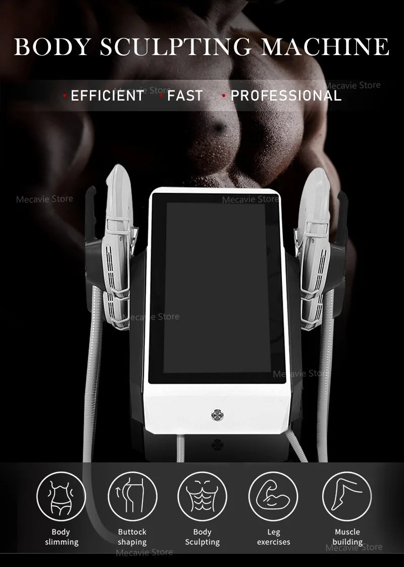 EMSnova NEO Professional 6500W HI-EMT EMS RF Nova Body Slimming Sculpting Machine Muscle Building Fat Burning EMS Equipment