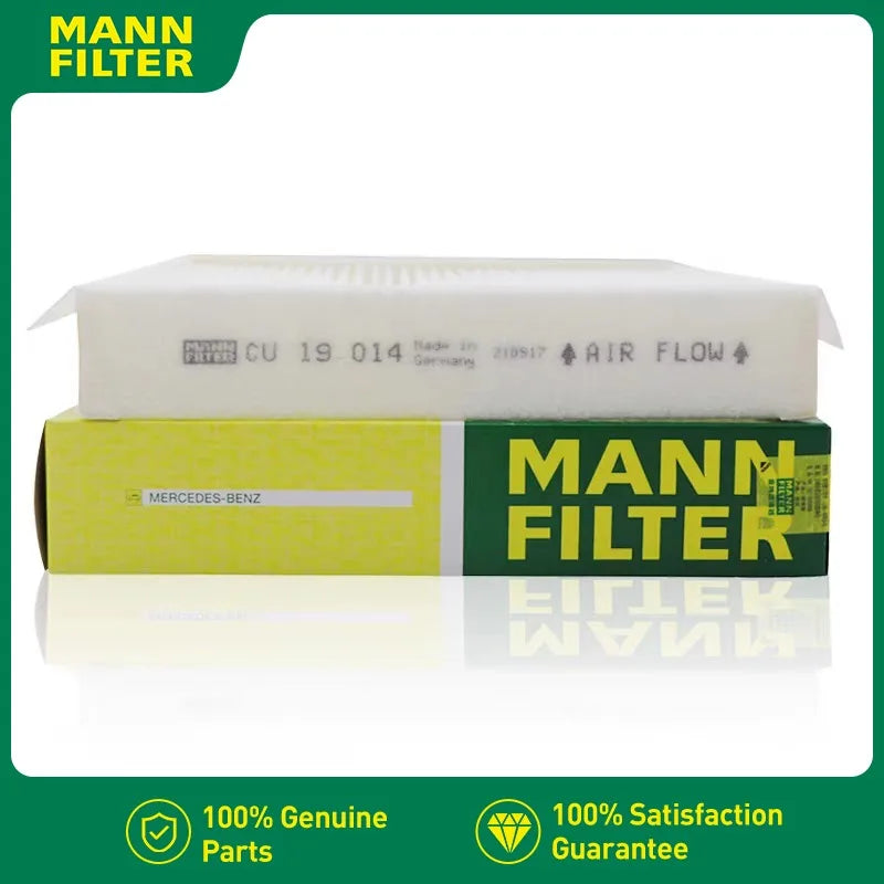 For Mercedes-Benz GLE300D GLE350 GLE350DE AMG GLE63 GLE450 GLE350D 2018-2026 V167 C167 MANN FILTER Cabin Air Filter CU19014
