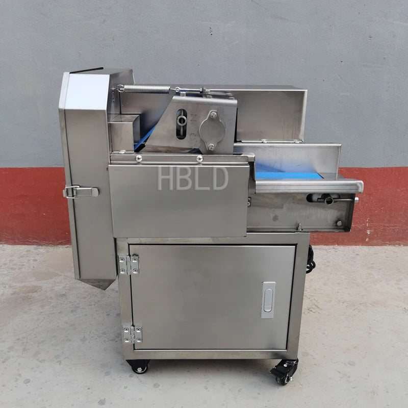 Commercial Restaurant Electric Vegetable Slicer Fully Automatic Onion Green Vegetable Leek Chopper Kitchen Home Appliance