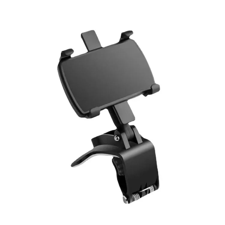 Car Dashboard Clip Mobile Phone Bracket Rearview Mirror Sun Visor Snap-on Navigation Phone Bracket Car Phone Holder Accessories