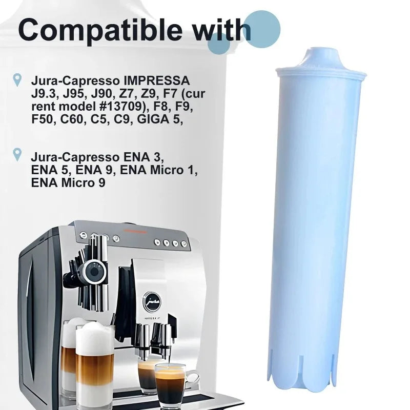 CMF001A Spring Source Coffee Machine Water Filter Replacement for Jura Clearyl Blue 71445 67879 ENA3 ENA5 J9 J95 F55 F7 F8 F85